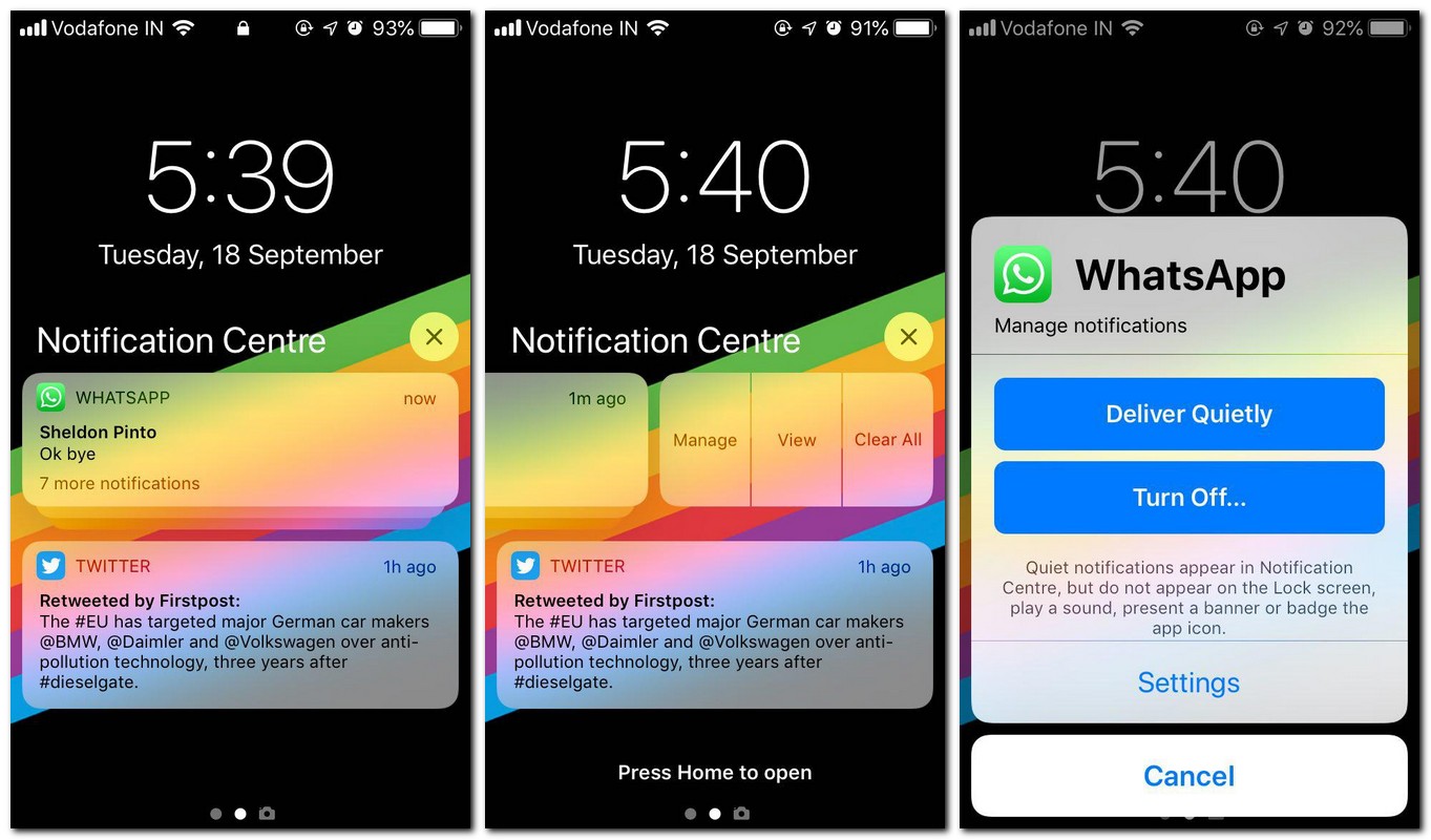 Grouped Notifications are finally here on iOS 12
